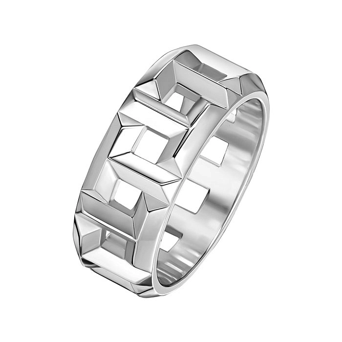 Кольцо из белого золота. Модель R56-2041